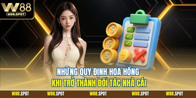 Những quy định hoa hồng khi trở thành đối tác nhà cái